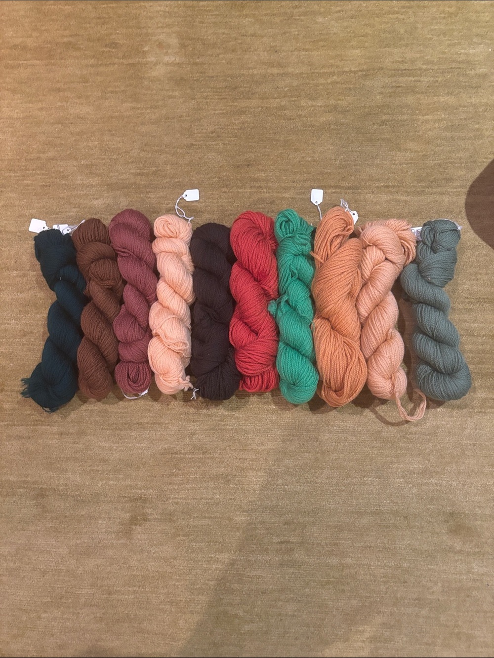 Beautiful Persian wool yarn